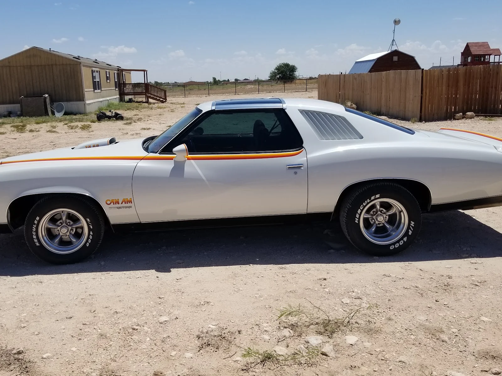 Classic car tinted by Son Rays at the Odessa shop