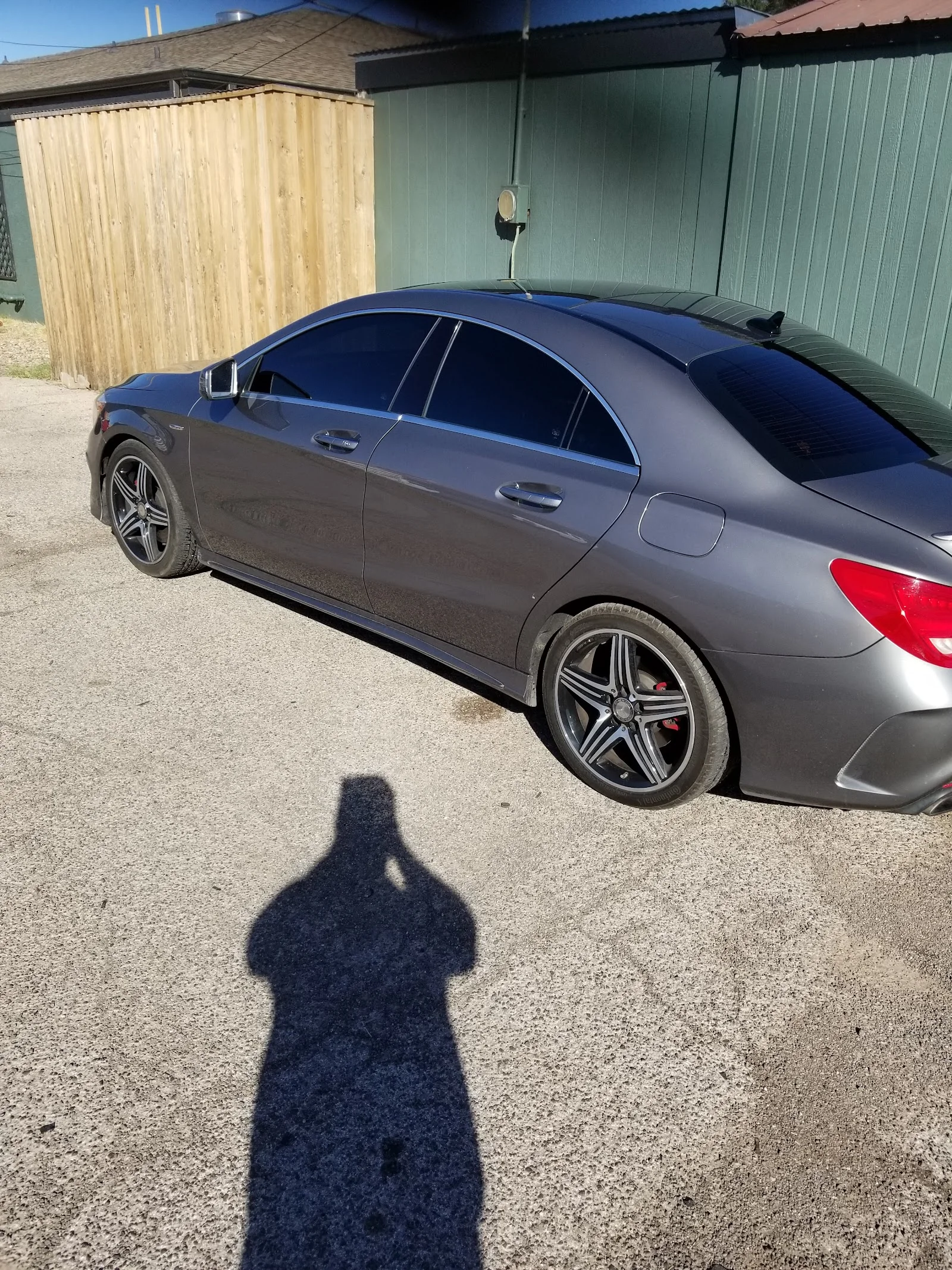 Mercedes with Son Rays ceramic window tint